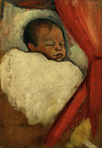 A.Macke, Walter, drei Tage alt, 1910 von klassik art