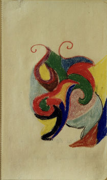 August Macke / Coloured Shapes II / 1914 by klassik art