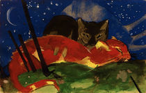 Franz Marc / Two Cats / 1913 by klassik art