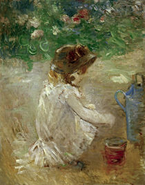 B.Morisot, The mud pie, 1882 by klassik art