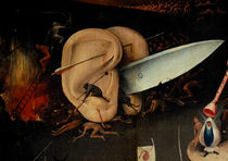 Bosch, Garten der Lüste, Hölle, Ausschn. von klassik art