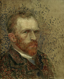 van Gogh, Self-Portrait / Paint./ 1887 by klassik art