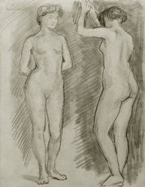 A.Macke / Female Nude by klassik art