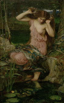 J.W.Waterhouse, Lamia / Gemälde 1909 von klassik-art