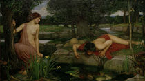 J.W.Waterhouse, Echo and Narcissus, 1903 by klassik art