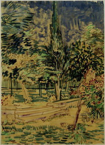v. Gogh, Stufen im Garten der Heilanstalt von klassik art