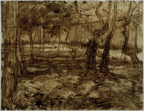 v. Gogh, Ecke im Garten der Heilanstalt von klassik art