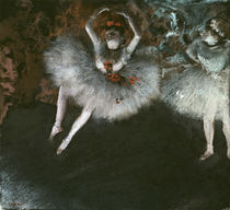The Pas Battu / E. Degas / Pastel by klassik art