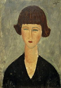 Modigliani / Young Brunette / FORGERY? by klassik art