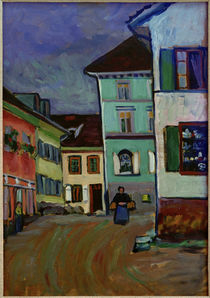 W.Kandinsky, Murnau – Johannisstraße / Gemälde, 1908 by klassik art