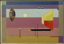 W.Kandinsky, Kühle Streifen / Gemälde, 1930 by klassik art