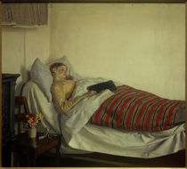 M. Ancher, Ein krankes junges Mädchen. Tine Normand by klassik art