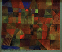 P.Klee, Stadt mit den drei Kuppeln von klassik art