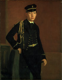 Degas / Achille de Gas as navy cadet/c1856 by klassik art