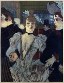 H.Toulouse-Lautrec, La Goulue im M.R. by klassik art
