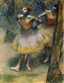 Edgar Degas, Zwei Tänzerinnen von klassik art