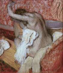 Edgar Degas, Nach dem Bad von klassik art