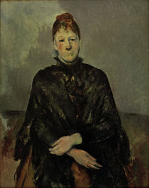 Paul Cézanne, Portrait Madame Cézanne von klassik art