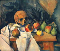 Cezanne / Nature morte au crane /  c. 1895 by klassik art