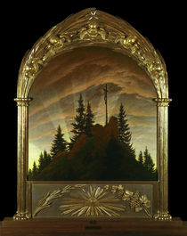 C.D.Friedrich, Kreuz im Gebirge / 1808 von klassik art