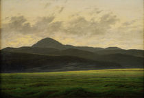 C.D.Friedrich, Landscape in Bohemia by klassik art