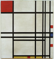 Piet Mondrian / Komposition Nr. 8/1939–42 von klassik art
