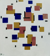 Mondrian / Komposition in Farbe B/ 1917 von klassik art