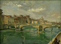 Max Slevogt, Bridge in Florence (Ponte della Trinità) by klassik art