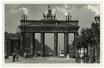 Berlin, Brandenburger Tor / Fotopostkarte, um 1938 by klassik art