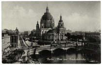 Berlin, Dom und Friedrichsbrücke / Fotopostkarte, vor 1927 von klassik art