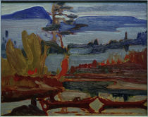 J.E.H.MacDonald, Mist Fantasy, Sand River, Algoma by klassik art