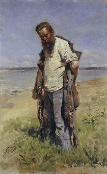 Makowski / Mann am Fluß/ 1896 von klassik art