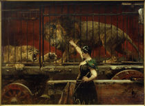 P.Meyerheim, Die eifersüchtige Löwin von klassik art