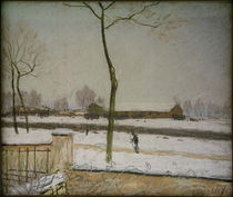 A.Sisley, Winterlandschaft von klassik art
