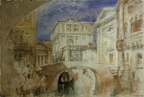 Venedig, S.Luca / Aquarell v. Turner von klassik art