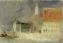 Venedig, Piazzetta / Aquarell v. Turner von klassik art