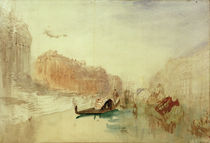 Venedig, Canal Grande / Aquarell v. Turner by klassik art