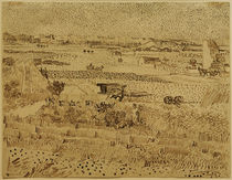 V. v. Gogh, Harvest, La Caru / Draw./ 1888 by klassik art