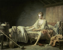 Lépicié / Fanchon Waking Up / Painting by klassik art