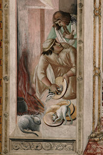 P.Lorenzetti, Abendmahl, Küche von klassik art