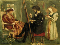 The Painter’s Pleasaunce / S.Solomon / Watercolour, 1861 by klassik art