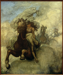 Wagner, Walküre / Walkürenritt / Gemälde von H.Thoma by klassik art