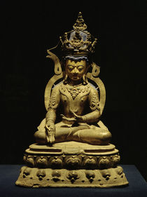 Tathagata Ratnasambhava / Skulptur, 1300 n. Chr. by klassik art