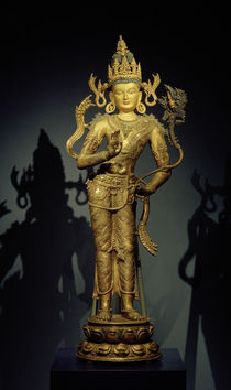 Bodhisattva Maitreya / Skulptur, 11.–12. Jhdt. von klassik art