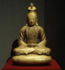 Songtsen Gampo / Sculpture, 14th Century by klassik art