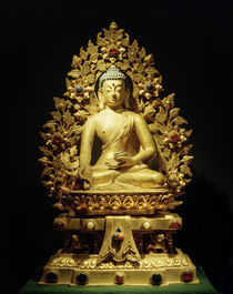 Bhaisajyaguru-Vaiduryaprabharaja / Skulptur, 18. Jhdt. von klassik-art