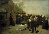 Ch. L.Brokelmann, Nordfriesisches Begräbnis von klassik art