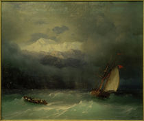 I.K.Aiwasowski, Stürmisches Meer by klassik art