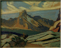 J.E.H.MacDonald, Cathedral Mountain von klassik art