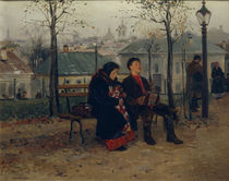 Makowski / Auf dem Boulevard/ 1886–87 von klassik art
